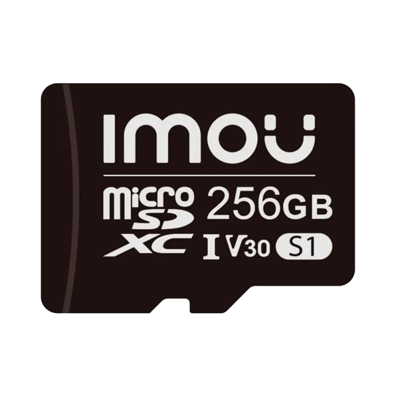 Imou Tarjeta de memoria Micro SD Clase 10 256GB - Compatible para camaras de vigilancia - Clase 10 / V30 - Uso en int... - Alarm