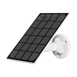 Panel solar de 3W - Para cámaras IP a batería - Monocristalino de alta eficiencia - Salida Micro USB DC5V - Cable 3 m... - Alarm