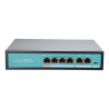 Switch PoE - 4 puertos PoE + 2 Uplink - Velocidad de puertos 10/100 Mbps - 65W puerto 1 / 30W puerto 2-4 / Máximo 65W...