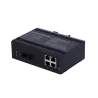 Switch PoE Marca Blanca - Montaje en carril DIN - 4 Puertos Gigabit + 2 SFP Gigabit - 90W puertos 1 o 2 / 30W puerto ... - Alarm