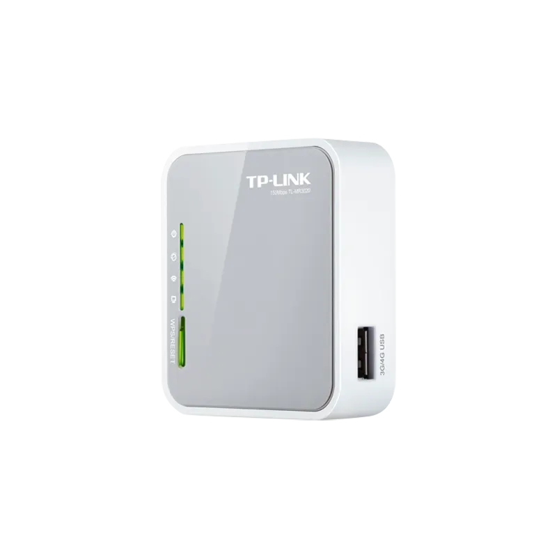 TP-LINK - Router Wifi portátil 3G/4G - Conexiones Ethernet, USB - Pinchos 3G/4G y Wifi - Permite conectarse a un disp... - Alarm