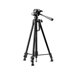 Trípode - Extensible hasta 170 cm - Apto para uso en exterior - Color negro - Compatible con Cámaras termográficas y ... - Alarm