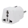 Adaptador - Enchufe Tipo G (UK) a Enchufe Tipo F (EU) - Voltaje 250V AC - Corriente Máxima de Salida 10-16 A - Colo... - Alarm