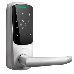 Cerradura inteligente Anviz Ultraloq - NFC, PIN y App - 50 usuarios | WiFi y Bluetooth - Autónoma 4 x pilas AA - Apli... - Alarm