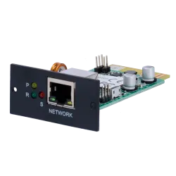 Tarjeta SNMP de red para monitorización de UPS - Para instalación en slot de UPS y conexión a red - Compatible con Wi... - Alarm
