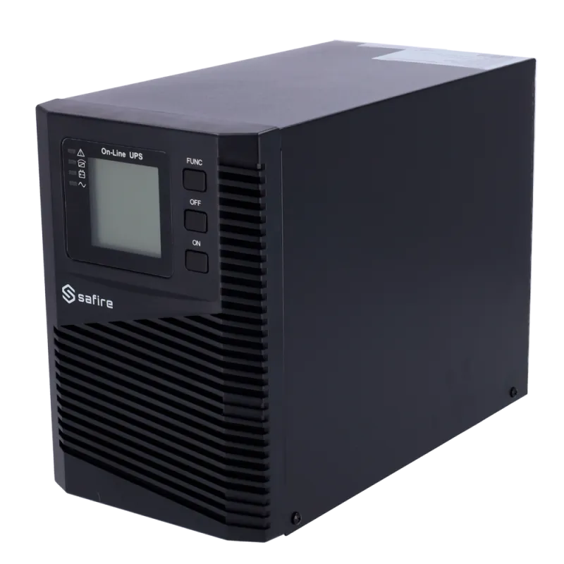 SAI online - Potencia 1000VA/900W - Entrada 200~240 Vac / Salida 200~240 Vac - 4 salidas backup tipo IEC protegidas -... - Alarm