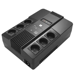 SAI monofásico line-interactive - Potencia 800VA/480W - Entrada 220~240 Vac /Salida 230 Vac - 6 salidas protegidas (3... - Alarm