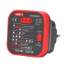 Tester de tomas eléctricas EU - Verificación de errores de cableado - Test de posibles fugas - AlarmSystems.Shop