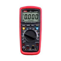 Multímetro digital con función True RMS - Medición de voltaje en DC y AC hasta 600V - Medición de intensidad en DC y ... - Alarm