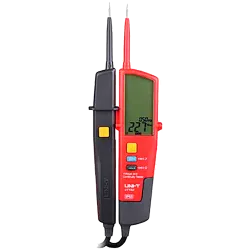 Detector de voltaje AC/DC sin contacto - Display LCD - Modo de alto y bajo voltaje hasta 690 V - Aviso audible y LED ... - Alarm