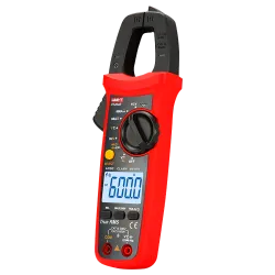 Pinza amperimétrica - Medición en DC hasta 600V y 600A - Medición en AC hasta 600V y 600A - Resistencia/capacitancia/... - Alarm