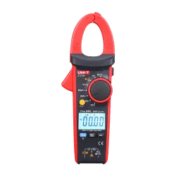 Pinza amperimétrica LCD - Medición en DC hasta 1000V - Medición en AC hasta 750V y 600A - Mide resistencia y capacita... - Alarm