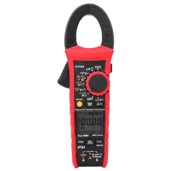 Pinza amperimétrica - Medición en DC hasta 1000V y 600A - Medición en AC hasta 1000V y 600A - Resistencia/capacitanci... - Alarm