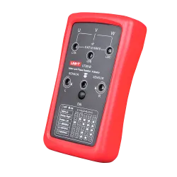 Indicador de secuencia de fases - Indicador de rotación de motor - Medición de voltaje AC - Notificación mediante LED... - Alarm