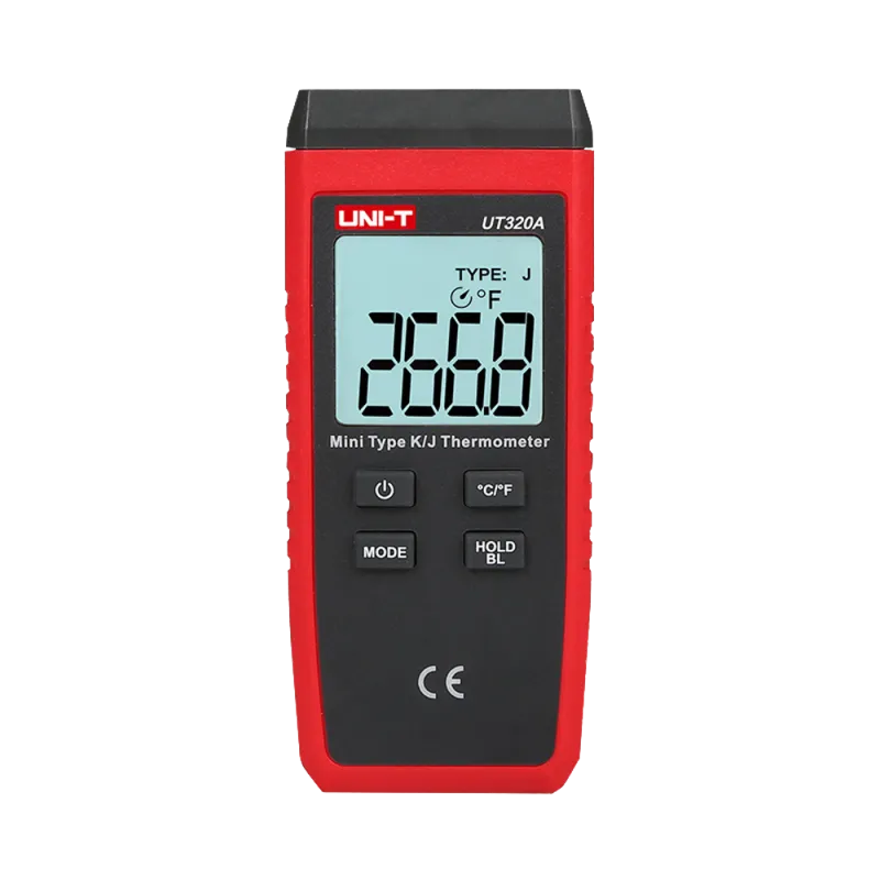 Termómetro con sondas tipo K y J - Display Single retroiluminado - Alta precisión - Resistente a caídas de 1m de altu... - Alarm