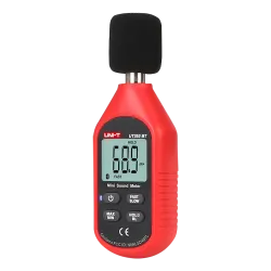 Medidor de nivel de sonido - Capta ruido hasta 130 dB con rápida respuesta - Display LCD retroiluminado - Conectivida... - Alarm