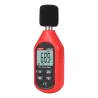 Medidor de nivel de sonido - Capta ruido hasta 130 dB con rápida respuesta - Display LCD retroiluminado - Conectivida... - Alarm
