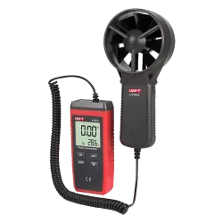 Anemómetro tipo Split - Sensor de velocidad del viento de alta precisión - Sensor de temperatura - Apagado automático... - Alarm