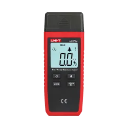 Medidor de humedad en madera - Selector de tipo de madera - Corrección en función de humedad ambiental - Almacenamien... - Alarm