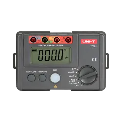 Medidor de resistencia a tierra - Display LCD de hasta 4000 cuentas - Medición de resistencia a tierra hasta 4000? - ... - Alarm
