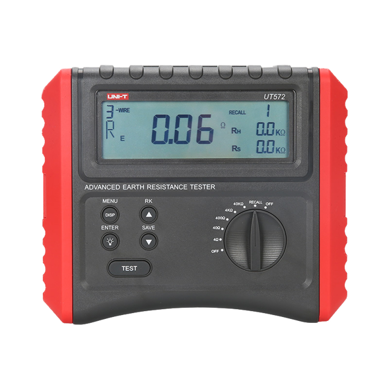 Medidor de resistencia a tierra - Display LCD - Medición de resistencia a tierra hasta 40k? - Medición de resistivida...