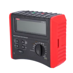 Medidor de instalaciones multifunción - Display LCD de 9999 cuentas - Medición resistencia aislamiento y continuidad... - Alarm