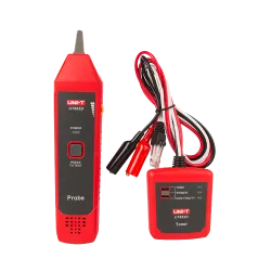 UNI-T - Tester de cables - Línea Telefónica, Par Trenzado y Cable Eléctrico - Apagado automático - Indicador de polar... - Alarm
