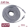 Cable UTP Safire - Categoría 5e - Conductor CCA - Ethernet - Conectores RJ45 - 50 m - AlarmSystems.Shop