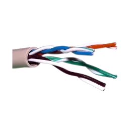 Cable UTP Safire - Categoría 5E - Rollo de 305 metros | Diámetro 5 mm - Conductor CCA - Cubierta color gris - Certif... - Alarm