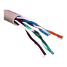 Cable UTP Safire - Categoría 5E - Rollo de 305 metros - Cubierta color gris - Diámetro 5.5 mm - Libre de halógenos