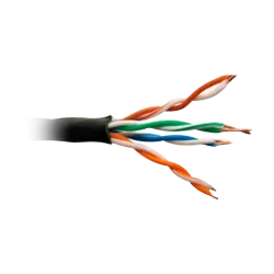 Cable UTP - Categoría 5E - Rollo de 305 metros - Conductor OFC, pureza 99.9% cobre - Diámetro 5.5 mm - Cubierta espec... - Alarm