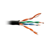 Cable UTP - Categoría 5E - Rollo de 305 metros - Conductor OFC, pureza 99.9% cobre - Diámetro 5.5 mm - Cubierta espec...