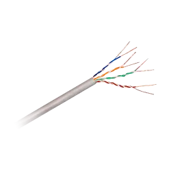 Cable UTP Safire libre de halógenos - Categoría 6 - Cumple con 90m Fluke test - Rollo de 305 metros - Diámetro 6.0 mm... - Alarm