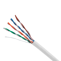 Uniview cable UTP categoría 5E, - Conductor OFC,100% cobre - Diámetro 24 AWG-0,50mm - Certificado Dca-s2,d2,a1 - Cubi...