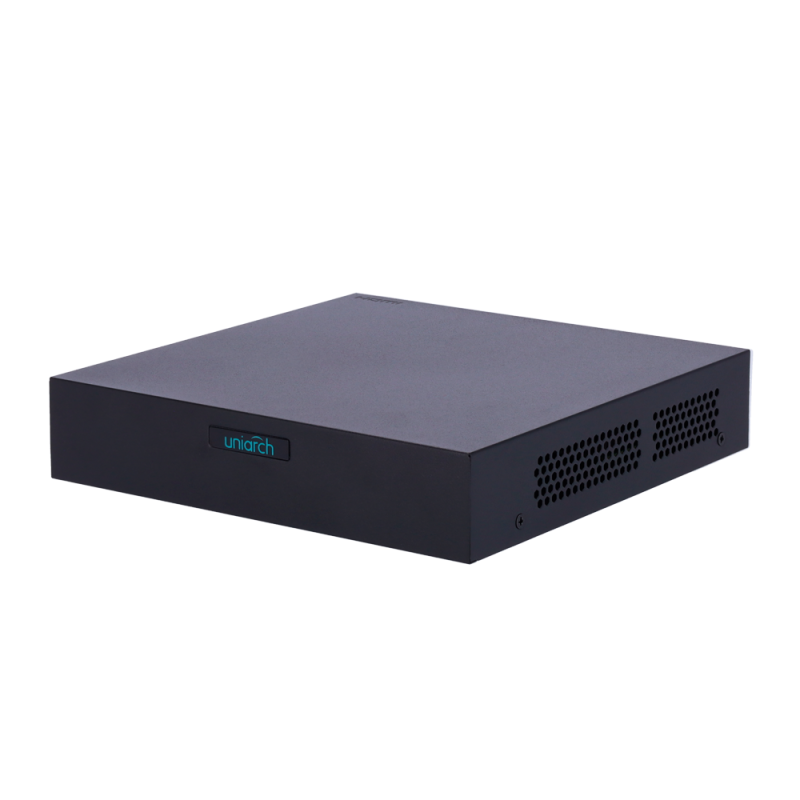 Videograbador 5n1 - Uniarch - 4 CH HDTVI / HDCVI / AHD / CVBS + 2 extra IP - Audio - Admite 1 disco duro de hasta 6TB