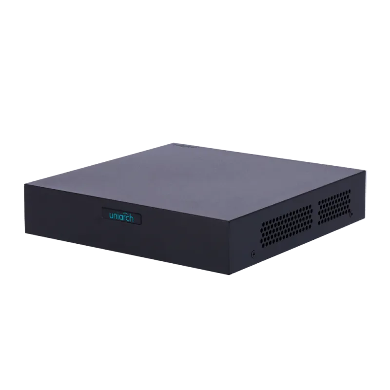 Videograbador 5n1 - Uniarch - 4 CH HDTVI / HDCVI / AHD / CVBS + 2 extra IP - Audio - Admite 1 disco duro de hasta 6TB - AlarmSy