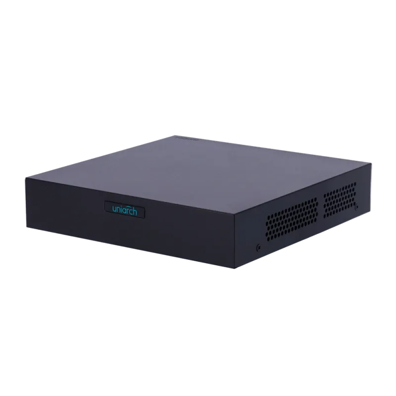 Videograbador 5n1 - Uniarch - 8 CH HDTVI / HDCVI / AHD / CVBS + 2 extra IP - Audio - Admite 1 disco duro de hasta 6TB - AlarmSy
