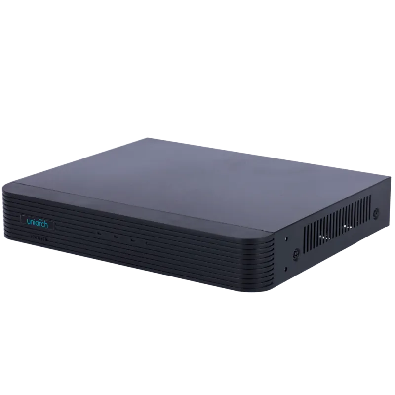 Videograbador 5n1 - Uniarch - 8 CH HDTVI / HDCVI / AHD / CVBS + 4 extra IP - Audio - Admite 1 disco duro - AlarmSystems.Shop