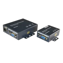 Extensor activo VGA - Emisor y receptor - Alcance 100 m - Sobre cable UTP Cat 5/5e/6 - Hasta 1920x1440 - Alimentación... - Alarm