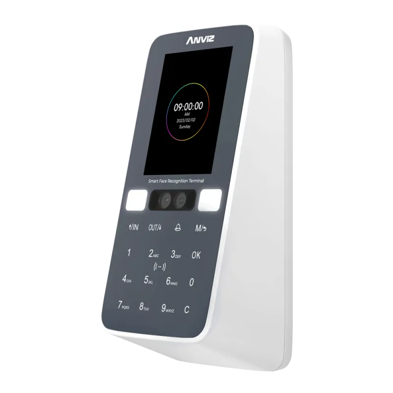Control de acceso y presencia - Facial, tarjeta EM y PIN - 200 usuarios | 100.000 registros - TCP/IP y WiFi - 2.8&quo... - Alarm