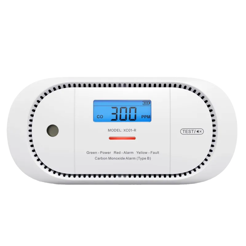Detector de CO autónomo X-Sense - Duración de la batería 5 años (reemplazable) - Indicador luminoso de alarma - Alarm... - Alarm
