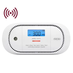 Detector de CO autónomo X-Sense - Permite conectar 24 detectores por RF 868MHz - Duración de la batería 5 años (reemp... - Alarm