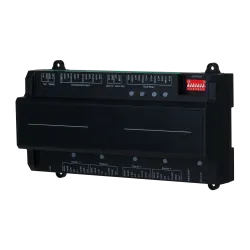 Controladora de accesos biométrica - Acceso por huella, tarjeta o contraseña - Comunicación TCP/IP | PoE - 4 lectores... - Alarm