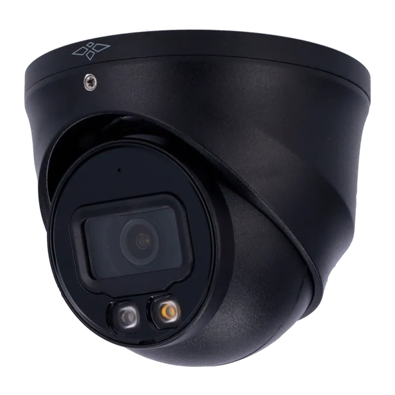 Cámara Turret IP X-Security WizSense NEGRO - 4 Megapixel (2688 × 1520) - Lente 2.8 mm - PoE | H.265+ - Micrófono in... - Alarm
