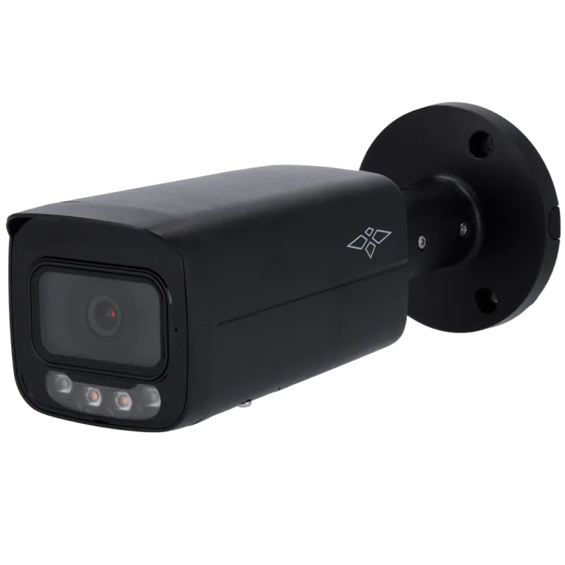 Cámara Bullet IP 4 Megapixel GamaPro Color Negro - 1/2.9? Progressive Scan CMOS - Compresión H.265+/H.265/H.264+/H.26... - Alarm