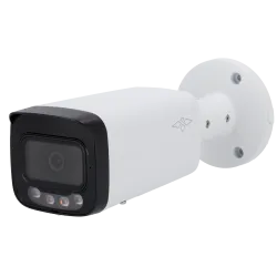Cámara Bullet IP gama Pro - Resolución 8 Mpx (3840x2160) - Lente 3.6 mm - Dual Light: IR (60 m) + luz blanca (50 m) ... - Alarm