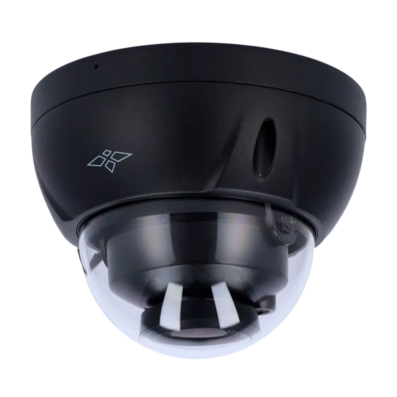 Cámara Domo IP X-Security Color Negro - 4 Megapíxel (2688 × 1520) - Lente 2.7?13.5 mm / LEDs Alcance 40 m - WDR 120 ... - Alarm
