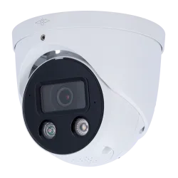 Cámara Domo IP X-Security - 4 Megapixel (2688x1520) - Lente 2.8 mm | Active deterrence - Micrófono Dual y altavoz int... - Alarm