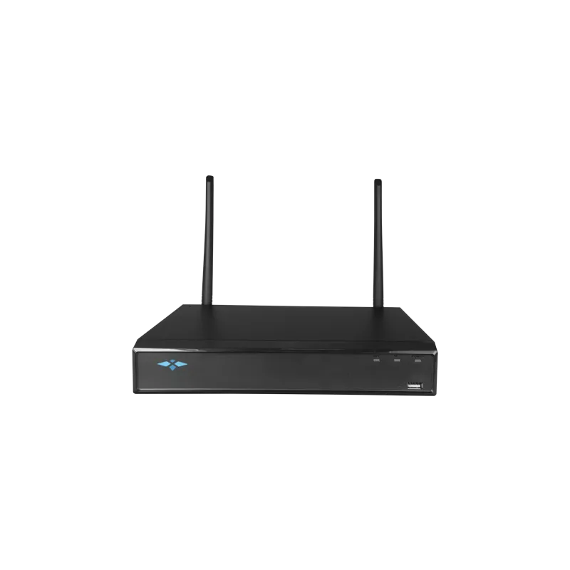 Grabador X-Security NVR para cámaras IP - Módulo WiFi IEEE802.11b/g/n (2.4GHz) - 4 CH vídeo IP hasta 8 Mpx - Compresi... - Alarm