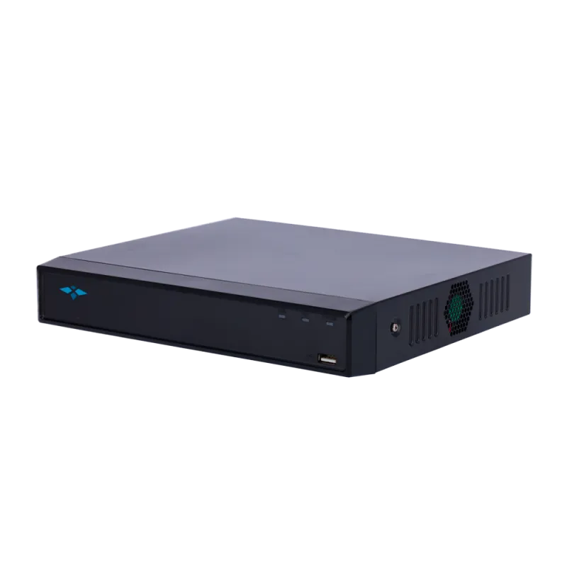 Grabador IP X-Security WizSense AI - 4 CH vídeo IP | 4 CH PoE - Resolución máxima grabación 12 Mpx - Ancho de banda 8... - Alarm